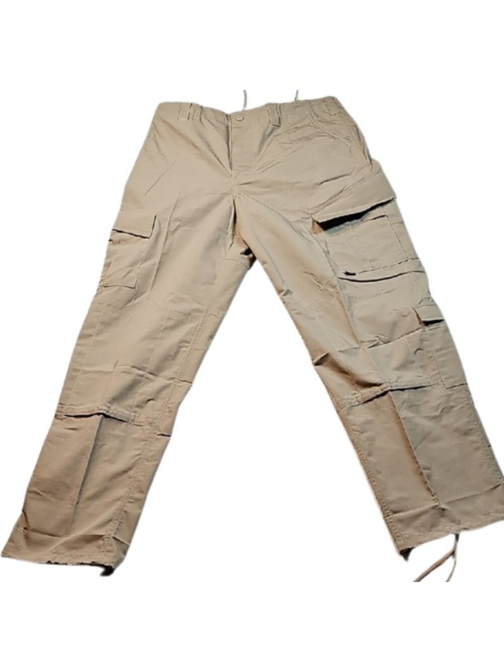NWT Tru-Spec Tactical Response Uniform Pant Khaki Large Long TRU Military Cargo